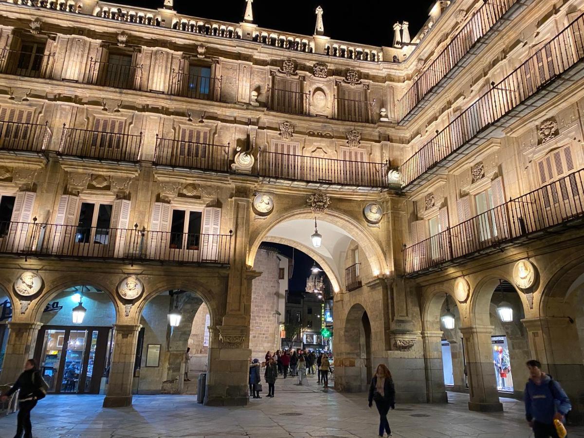Apartamento Plaza Mayor Salamanca Con 2 Balcones A La Misma Plaza Mayor Esterno foto