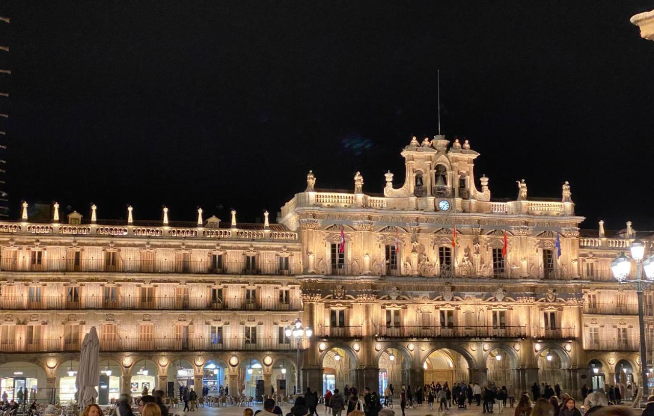 Apartamento Plaza Mayor Salamanca Con 2 Balcones A La Misma Plaza Mayor Esterno foto
