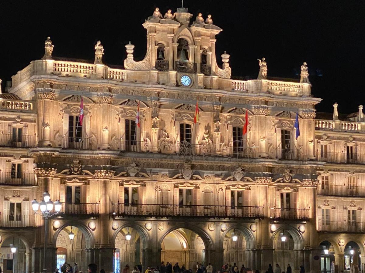 Apartamento Plaza Mayor Salamanca Con 2 Balcones A La Misma Plaza Mayor Esterno foto