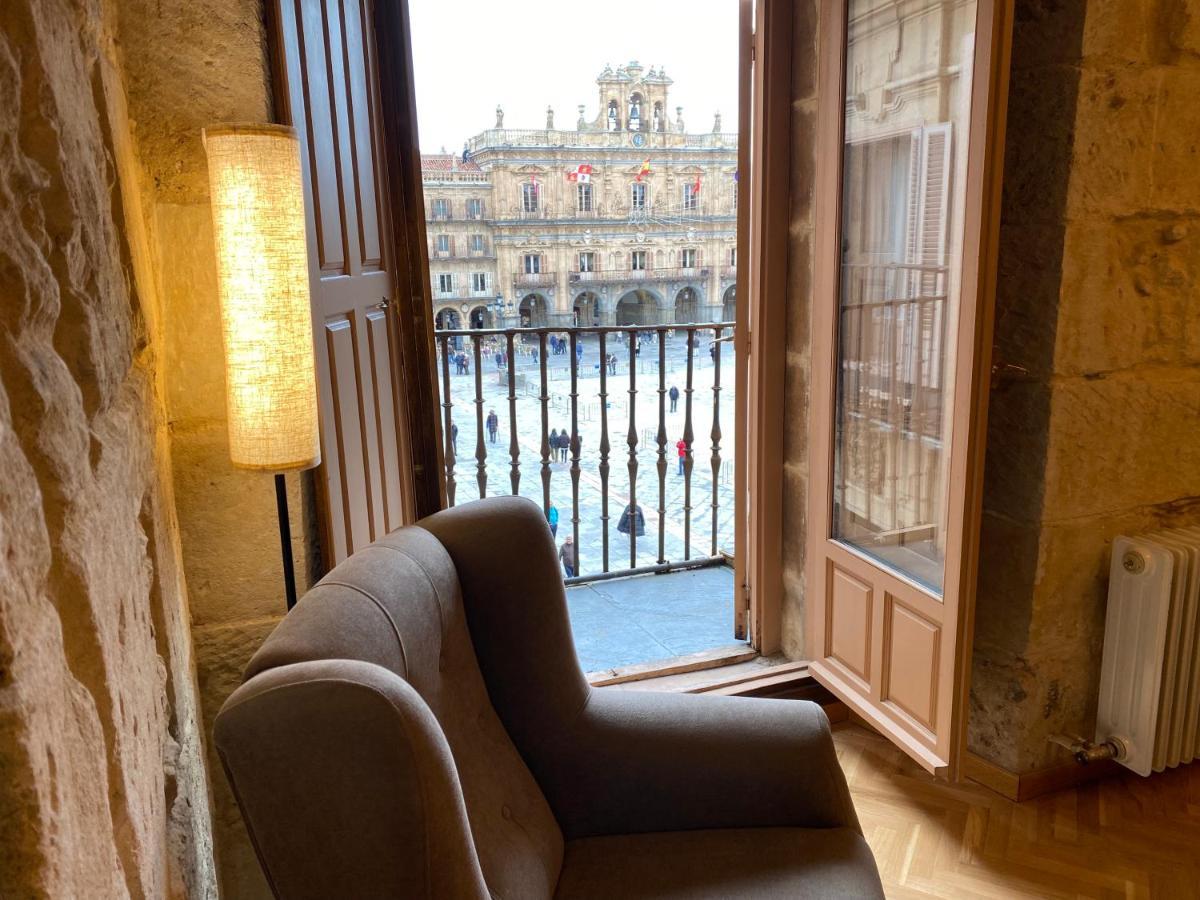 Apartamento Plaza Mayor Salamanca Con 2 Balcones A La Misma Plaza Mayor Esterno foto