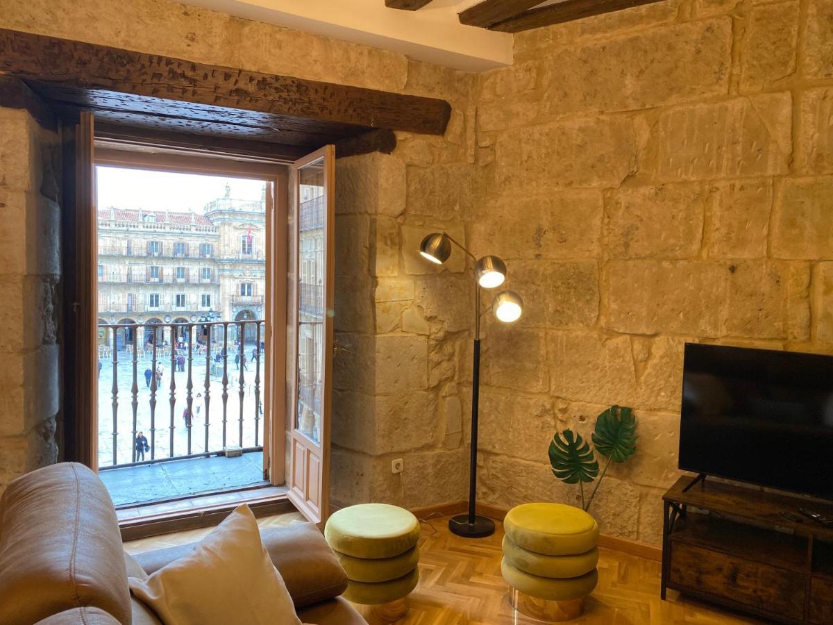 Apartamento Plaza Mayor Salamanca Con 2 Balcones A La Misma Plaza Mayor Esterno foto