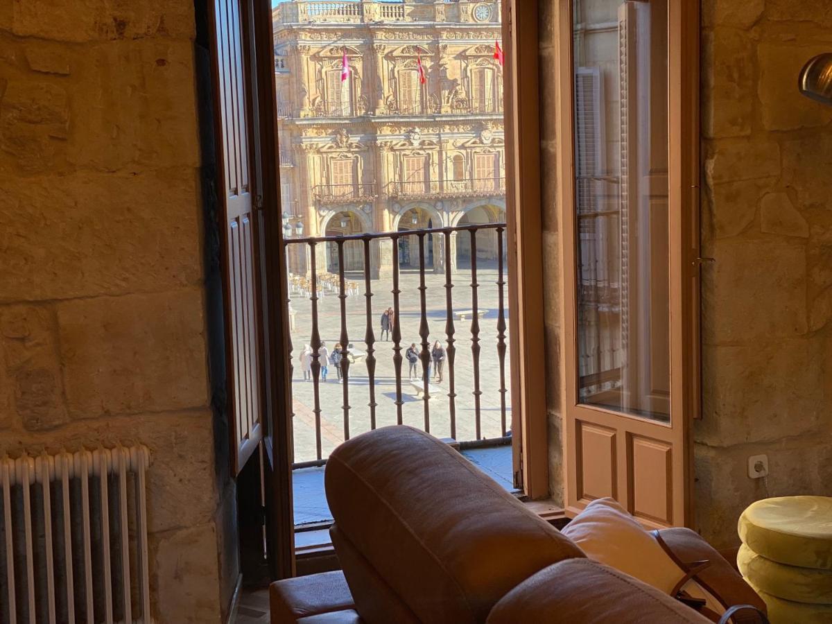 Apartamento Plaza Mayor Salamanca Con 2 Balcones A La Misma Plaza Mayor Esterno foto